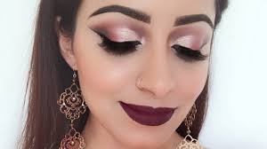 full glam makeup look for wedding party