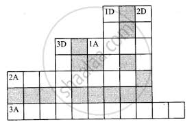 Fill in the blank crossword puzzles. Given Below Is A Crossword Puzzle Based On This Lesson Use Hints To Fill In The Blank Spaces With Letters That Complete The Words Science Shaalaa Com