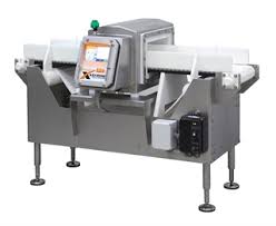 For detecting the metal chips inside the food. Eriez Metal Detection