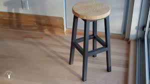 Nail them together at the top with a horizontal framework to fix the seat. Chevron Pattern Bar Stool Diy Montreal