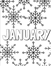 Months Of The Year Coloring Pages Coloring Pages Months In A Year Coloring Pages Winter