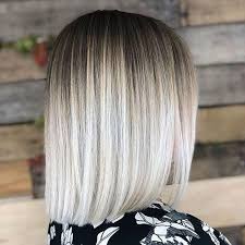 Black And White Ombre Hair Short Pin On Balayage Hair Ideas