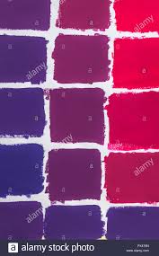 Pink And Red Colour Chart Stock Photos Pink And Red Colour