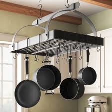 20 calphalon square cache pot rack includes 3 single hooks new old stock in box calphalon 20 inch square cache pot rack gpr2020hc complete unused in box (224091720862). Calphalon Pot Racks Wayfair