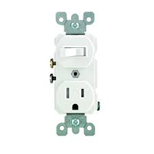 Now, take a jumper wire and connect between the switch load terminal and lower hot terminal on the line side (as shown in fig below). Leviton 15 Amp Tamper Resistant Combination Switch And Outlet White R62 T5225 0ws The Home Depot