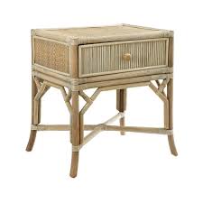 Add style to your home, with pieces that add to your decor while providing hidden storage. Comores Rattan Side Table Natural