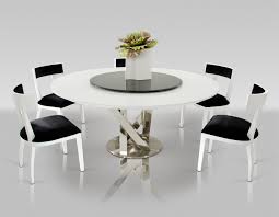 Check spelling or type a new query. A X Spiral Modern Round White Dining Table With Lazy Susan