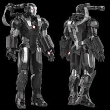 3d Printable Suit Iron Man Mark I Armor War Machine Model Mk 1 File Formats Stl Obj War Machine Iron Man Fan Art Iron Man