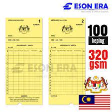 We've got a fun punch art card today. Punch Card Kerajaan Malaysia 100pcs Pack 320gsm Kad Perakam Waktu Attendances Time Recorder Shopee Malaysia