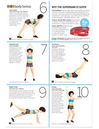 Self Mag 10 Min Tone Up Steps 6 10 Exercise At Your Desk Band Workout Exercise