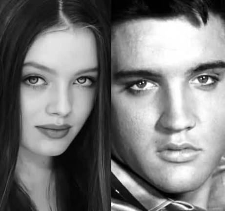 Elvis - Both Harper ( pictured here) and Finley ( pictured in the next  post) – Continuing the Presley Legacy Harper and Finley Lockwood, born in  2008, is the beloved granddaughter of