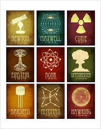 This Print Features A Collection Of Physicists From My Rock Star Scientists Collection Science Decor Art Classroom Posters Science Poster