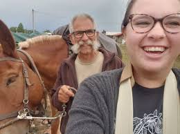 This is Emile Brager. On July 1, Brager packed up three mules and starting  riding. Our agriculture reporter, McKenna Dosier, sat down with him this  afternoon to chat about his journey. Check