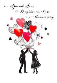 Jul 16, 2018 · they work like happy punctuation! Son Daughter In Law Anniversary Greeting Card Cards
