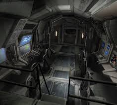 Futuristic Interior Cyberpunk Atmosphere Avatar Concept Art By Ryan Church Sci Fi Environment Spaceship Interior Sci Fi Concept Art