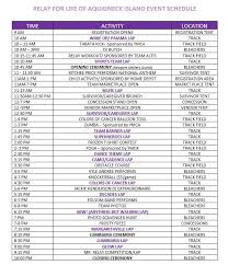 View, download and print relay for life event schedule pdf template or form online. Relay For Life This Saturday In Middletown