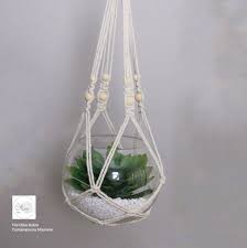 Pot Plant Hanger Hanging Planter For Medium Pot Macrame Etsy Indoor Plant Hangers Plant Hanger Hanging Plants
