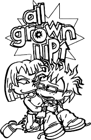 See more ideas about rugrats, cartoon coloring pages, coloring books. Rugrats All Grown Up Rugrats Coloring Page Wecoloringpage Com Coloring Pages
