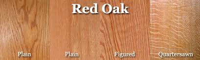 Red oak can be very attractive, especially if you're going for a vintage/craftsman feel: Red Oak Lumber Hearne Hardwoods