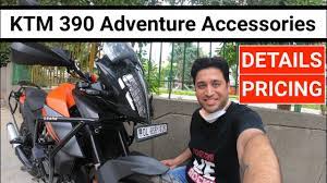 Third gear, flat out, pitched sideways, and standing on the pegs on an uphill sandy wash road i msrp of the 2020 ktm 390 adventure is $6,199; Ktm 390 Adventure Accessories With Price Touring Modifications On Ktm Adventure 390 By Zana Youtube