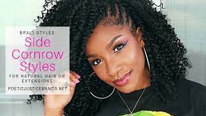 The best way to clean cornrows is to shampoo them regularly. Side Cornrow Styles Natural Extensions How To Tutorials