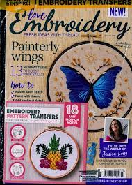 Love embroidery is the monthly magazine that is a celebration of decorative stitch. Love Embroidery Magazine Subscription Buy At Newsstand Co Uk Other Crafts