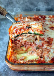 The Best Zucchini Lasagna Recipe Low Carb Ambitious Kitchen Recipe Low Carb Zucchini Lasagna Recipes Low Carb Zucchini