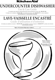 Kitchenaid dishwasher kdfe104hps owners manual pdf. User Manual Kitchenaid Kudc25chwh1 English 52 Pages