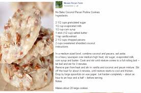 No Bake Coconut Praline Cookies Cookies Ingredients Coconut Pecan Salted Butter