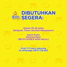 Dalam rangka pemenuhan kebutuhan sdm, indomaret cabang palembang kembali mengadakan rekrutmen untuk mencari kandidat lulusan smp, sma. Cuma Lulusan Smp Daftar Segera Staf Restoran Chuga Gading Serpong Serangid