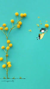 fly with flower flower art art background creative artwork