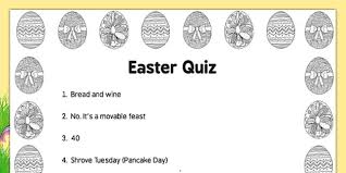 The holiday experts at hgtv.com share free printable cupcake toppers for easter. Care Home Easter Quiz