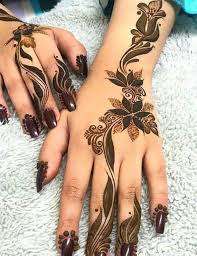 45+ Latest Finger Mehndi Design 2020 – Stylish and Easy Finger ...