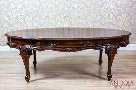 Louis philippe style is given a fresh, casual interpretation for today's consumer in hardwood solids and oak veneers for dining and bedroom. Antique Beauty Coffee Table In The Louis Philippe Type