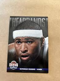 2012-13 Panini Past & Present Headbands #14 DeMarcus Cousins Sacramento  Kings