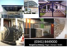 Pembayaran mudah pengiriman cepat bisa cicil 0. Bengkel Las Pagar Minimalis Di Malang Pesan Pagar Murah Malang Pagar Rumah Minimalis Pagar Besi Pagar Stainless Gerbang Rumah Teralis Jendela Teralis Jendela Kanopi Rumah Canopy Rumah Stainless Steel Railing Tangga