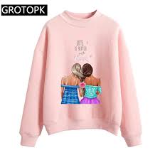 See full list on desainmodelbaju.com 2019 Women Best Friend Print Bff Harajuku Hoodie Autumn Fleece Long Sleeve Graphic Pink Sweatshirt Hooded Ladies Casual Pullover Hoodies Sweatshirts Aliexpress