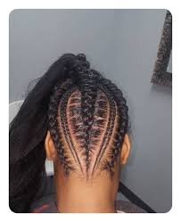 Tie it neatly into a low chignon at the back of the head and use a small diamond ornament combine ghana braids with the ancient roman style to get a very interesting hairstyle. 95 Best Ghana Braids Styles For 2020 Style Easily