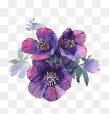 Purple Flowers Flower Icons Flower Png Images Purple Flowers