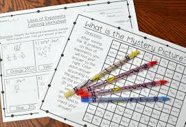Choose the prints you like, there can be amazing prints that your kid will love to fill with colors. Laws Of Exponents Math Coloring Worksheet And Wheel Foldable Laws Of Exponents Resources
