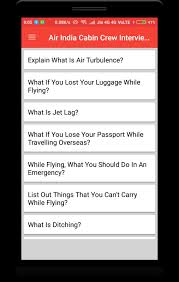 Alaine cabin crew interview questions are similar to those of any job interview. Cabin Crew Interview Question For Android Apk Download