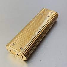 Cartier Lighter Santos Solid 18k 750 Gold Authentic Original Cool Lighters Cartier Lighter