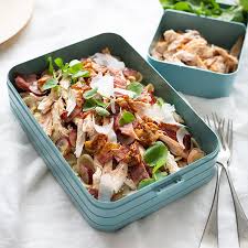 The ingredients are simple and flexible, so you can make this when you are inundated by summer produce or you can adapt to what's in season in the fall and. Chicken Pasta Salad Ina Paarman