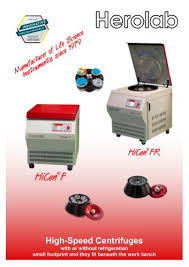 Maybe you would like to learn more about one of these? Hicen F Fr Underbench Centrifuges Herolab Gmbh Laborgerate Pdf Catalogs Technical Documentation