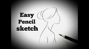 Thank you for sharing some of your 'trade secrets'. Easy Pencil Sketch Drawing For Beginners Outline Sketch Drawing Tutorial Pencil Sketching Youtube