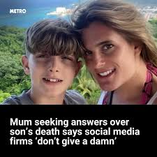 They just, quite frankly, don't care,' said Ellen Roome, whose son took his  own life last year