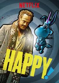 No Te Pierdas Happy En Netflix Imperdible Tiene Todos Los Condimentos Dessin Bujo Enfance