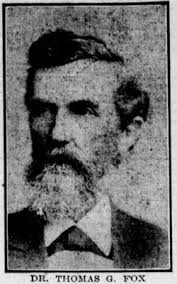 Dr Thomas George Fox (1827-1914)
