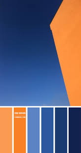 What color is pink and blue? Blue And Orange Color Scheme Color Palette 75 1 Fab Mood Wedding Colours Wedding Themes Wedding Colour Palettes