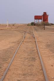 Railway Watering Station South Australian Desert Near Kati Thanda Lake Eyre Australian Desert Water Tower Lake